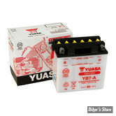 BATTERIE - 66006-70 - YB7A - Yuasa - YUMICRON 12V LEAD-ACID BATTERY YB7-A. 7AH - YB7-A