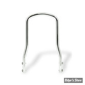 MONTANT DE SISSY BAR - LARGEUR : 6"3/4 / 17.15 CM - MCS - MONTANT DE SISSY BAR ROND - REGULAR TOP - HAUTEUR  : 10.2" / 26.00 CM - CHROME