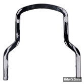 MONTANT DE SISSY BAR - LARGEUR : 8"3/4 / 22.20 CM - MCS - Montant de Sissy Bar  - 1 - Shorty - Largeur : 8 3/4" - NOIR