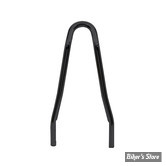 MONTANT DE SISSY BAR - LARGEUR : 6"3/4 / 17.15 CM - MCS - MONTANT DE SISSY BAR ROND - POINTED TOP - HAUTEUR  : 13.70" / 33.00 CM - NOIR