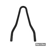 MONTANT DE SISSY BAR - LARGEUR : 7"1/2 / 19.00 CM - MCS - MONTANT DE SISSY BAR ROND - POINTED TOP - HAUTEUR  : 13.06" / 33.00 CM - NOIR