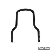 MONTANT DE SISSY BAR - LARGEUR : 8" 3/4 / 22.20 CM - MCS - MONTANT DE SISSY BAR ROND - REGULAR TOP - HAUTEUR  : 10.4" / 26.40 CM - NOIR