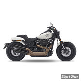 SILENCIEUX - KESSTECH - SOFTAIL M8 107CI FXFB 18/20 - 2IN2 FUSION SHORT SLIP-ONS - FINITION : NOIR / EMBOUT : Slash Short Down NOIR - 182-2132-767