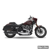 SILENCIEUX - KESSTECH - SOFTAIL M8 107" FLSB 18/20 - SOLO X 2-1 SLIP-ONS - FINITION : CHROME / EMBOUT : SOLO X - 180-3113-719