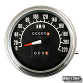 ECLATE A1 - PIECE N° 23 - 2:1 - COMPTEUR - FAT BOB - RAPPORT : 2:1 - EN KM/H - 68/84 FACE - (NEUF: NI REPRIS, NI ECHANGEE)