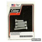 ECLATE I - PIECE N° 14 - VISSERIE DE CARTER DE DISTRIBUTION - SHOVELHEAD 70/80 - COLONY - OEM STYLE - ZINC - 9306-7