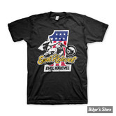 - TEE-SHIRT - EVEL KNIEVEL - No. 1 T-shirt - BLACK / NOIR - TAILLE S