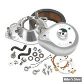 FILTRE A AIR - S&S - CLASSIC TEARDROP AIR CLEANER KIT - BT93UP / SOFTAIL 01/15 / DYNA 04/17 / TOURING 02/07 - EVOLUTION & TWINCAM - CHROME - 17-0450