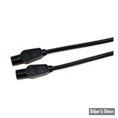 Ø  8.0MM - FILS DE BOUGIES UNIVERSEL - TAYLOR / SUMAX - 8.00MM SPIRO-PRO UNIVERSAL SPARK PLUG WIRE SET - ANGLE : 180° - COULEUR : NOIR - LONGUEUR : 24" - 76683