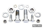 KIT DE FIXATION - BARRE DE PROTECTION ARRIERE - BIGTWIN 1936/1957 - OEM 4975 / 6036-37 - OEM  - COLONY - CHROME - 9530-13