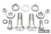 KIT DE FIXATION - BARRE DE PROTECTION ARRIERE - BIGTWIN 1936/1957 - OEM 4975 / 6036-37 - COLONY - ZINGUÉ - 9531-13