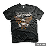 -TEE-SHIRT - AMERICAN CHOPPER - Orange County t-shirt - BLACK - TAILLE S