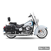 SILENCIEUX KESSTECH - SOFTAIL 88CI FLSTS 00/06 - 2IN2 CROSSOVER HIGH SLIP-ONS ESM2 - FINITION : CHROME / EMBOUT : Fishtail chromé - 1102-716