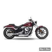 SILENCIEUX KESSTECH - SOFTAIL 103CI FXSB 12/16 - 2IN2 3" LOW SLIP-ONS ESM3 - FINITION : CHROME / EMBOUT : Stainless Short chromé - 120-2112-715