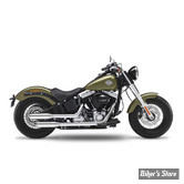 SILENCIEUX KESSTECH - SOFTAIL 103CI FLS / FLSTN 12/16 - 2IN2 3" HIGH SLIP-ONS ESM3 - FINITION : CHROME / EMBOUT : Stainless Short chromé - 120-2172-715