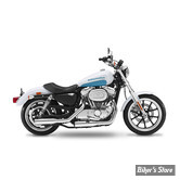 SILENCIEUX KESSTECH - SPORTSTER 14/16 883 SUPER LOW - 2IN2 3" SLIP-ONS ESM3 - FINITION : CHROME / EMBOUT : Straightcut Short POLI - 140-2352-715 + ESM3-03