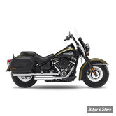 SILENCIEUX - KESSTECH - SOFTAIL M8 107CI FLHC 18/19 - 2IN2 FUSION LONG SLIP-ONS ESE - FINITION : CHROME / EMBOUT : straight short poli - 182-2112-715