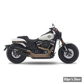 SILENCIEUX - KESSTECH - SOFTAIL M8 107CI FXFB 18/20 - 2IN2 FUSION SHORT SLIP-ONS - FINITION : NOIR / EMBOUT : Straightcut Short NOIR - 182-2132-765