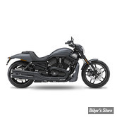 SILENCIEUX KESSTECH - V-ROD VRSCAW 2008/2010 / CVO V-ROD 2005/2007 - 2IN2 4" HIGH PERFORMANCE SLIP-ONS ESM3 - FINITION : NOIR / EMBOUT : BIG E POLI - 4406-762