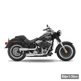 -  ECHAPPEMENT KESSTECH - SOFTAIL 96CI 07/11 - 2IN2 3" SHOTGUN-SHORT EXHAUST ESM2 - FINITION : INOX / EMBOUT : RIFFLE NOIR 