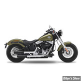 SILENCIEUX KESSTECH - SOFTAIL 103CI FLS / FLSTN 12/16 - 2IN2 3" HIGH SLIP-ONS ESM3 - FINITION : NOIR / EMBOUT : Tapered chromé - 120-2172-791