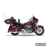 SILENCIEUX KESSTECH - TOURING MILWAUKEE EIGHT 107CI 17/20 - 2IN2 FL-DOUBLE Ø 104 MM SLIP-ONS ESE - FINITION : CHROME / EMBOUT : SLASH UP NOIR MAT - 170-1442-782