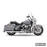 SILENCIEUX KESSTECH - TOURING MILWAUKEE EIGHT 107CI 17/20 - 2IN2 FL-DOUBLE Ø 104 MM SLIP-ONS ESE - FINITION : CHROME / EMBOUT : SLASH DOWN NOIR MAT - 170-1442-787