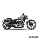 SILENCIEUX - KESSTECH - SOFTAIL M8 FLFB / FXRB/S 107CI 18/20 - FUSION LONG SLIP-ONS - FINITION : NOIR / EMBOUT : TAPERED NOIR - 180-2122-761