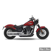 SILENCIEUX - KESSTECH - SOFTAIL M8 107CI FXLR / FXBB / FLSL 18/20 - 2IN2 FUSION LONG SLIP-ON - FINITION : CHROME / EMBOUT : TAPERED CHROME - 180-2172-711