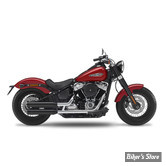 SILENCIEUX - KESSTECH - SOFTAIL M8 FXLR / FLSL / FXBB 107CI 18/20 - FUSION LONG SLIP ON MUFFLERS - FINITION : NOIR / EMBOUT : Straightcut Roundend end cap NOIR - 180-2172-763