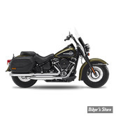 SILENCIEUX - KESSTECH - SOFTAIL M8 107CI FLHC 18/19 - 2IN2 FUSION LONG SLIP-ONS ESE - FINITION : CHROME / EMBOUT : TAPERED CHROME - 182-2112-711