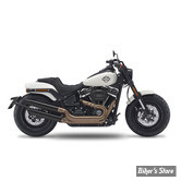 SILENCIEUX - KESSTECH - SOFTAIL M8 107CI FXFB 18/20 - 2IN2 FUSION SHORT SLIP-ONS - FINITION : NOIR / EMBOUT : TAPERED NOIR - 182-2132-761