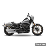 SILENCIEUX - KESSTECH - SOFTAIL M8 114CI FXLRS 2020 - 2IN2 FUSION LONG SLIP-ONS ESE - FINITION : CHROME / EMBOUT : Straightcut Roundend POLI - 201-2172-713