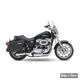 SILENCIEUX KESSTECH - SPORTSTER 04/06 - 2IN2 3" SLIP-ONS ESM3 - FINITION : CHROME / EMBOUT : Straightcut Roundend NOIR MAT  - 2352-783