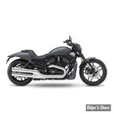 SILENCIEUX KESSTECH - V-ROD VRSCR 2005/2007 - 2IN2 4" HIGH PERFORMANCE SLIP-ONS ESM2 - FINITION : CHROME / EMBOUT : BIG E NOIR MAT - 4806-782