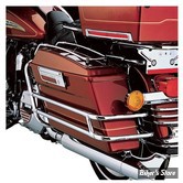 KIT DE RAIL DE SACOCHES LATERALES - TOURING 97/08 - OEM 91216-97 - TWIN RAIL - DRAG SPECIALTIES - CHROME