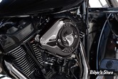 - FILTRE A AIR - S&S - MILWAUKEE EIGHT TOURING 17UP / SOFTAIL 18UP - MINI TEARDROP STEALTH AIR CLEANER KIT - LAVA CHROME / NOIR - 170-0782