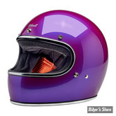 CASQUE INTEGRAL - BILTWELL - GRINGO HELMET / ECE R22.06 - helmet metallic grape - TAILLE XS