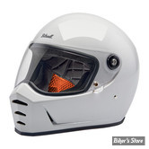 CASQUE INTEGRAL - BILTWELL - LANE SPLITTER HELMET / ECE R22.06 - BLANC BRILLANT / GLOSS WHITE - TAILLE XS