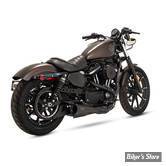 -  ECHAPPEMENT VANCE & HINES - SPORTSTER 04/22 - STAINLESS 2-1 UPSWEEP PCX - INOX - NOIR