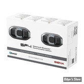 KIT DE COMMUNICATION BLUETOOTH - SENA - SF4-02 - Bluetooth HD dual