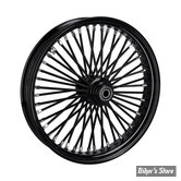 21 X 3.50 - ROUE AVANT 48 RAYONS - FXDWG 04/05 - OEM 00000-00 - MCS RADIAL 48 FAT SPOKE FRONT WHEEL 3.50 X 21 SF BLACK