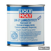 - GRAISSE - LIQUI MOLY - LM 47 - GRAISSE LONGUE DURÉE + MOS2 - POT DE 1 KILO EN MÉTAL - 1843