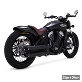 SILENCIEUX - INDIAN SCOUT 15UP - VANCE & HINES - TWIN SLASH SLIP-ONS 3" - NOIR - 48623