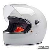 CASQUE INTEGRAL - BILTWELL - GRINGO S / ECE R22.06 - BLANC BRILLANT / GLOSS WHITE - TAILLE L - NEUF - NI REPRIS - NI ÉCHANGÉ