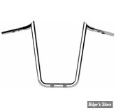 GUIDON LA CHOPPERS - 1 1/4" TOURING - ROAD GLIDE FLTRK/X 2023UP - PRIME APE HANDLEBAR - HAUTEUR : 40 CM / 16" - CHROME - LA-7359-16