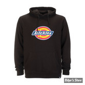 SWEAT SHIRT A CAPUCHE - DICKIES - ICON LOGO - NOIR - TAILLE S