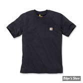 TEE-SHIRT - CARHARTT - WORKWEAR POCKET - NOIR - TAILLE M