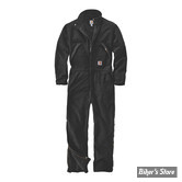 COMBINAISON - CARHARTT - WASHED DUCK INSULATED OVERALL - NOIR - TAILLE M - NEUF - NI REPRIS - NI ÉCHANGÉ