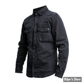 VESTE - JOHN DOE - MOTORSHIRT XTM - DENIM BLACK - JEAN'S NOIR - TAILLE XS